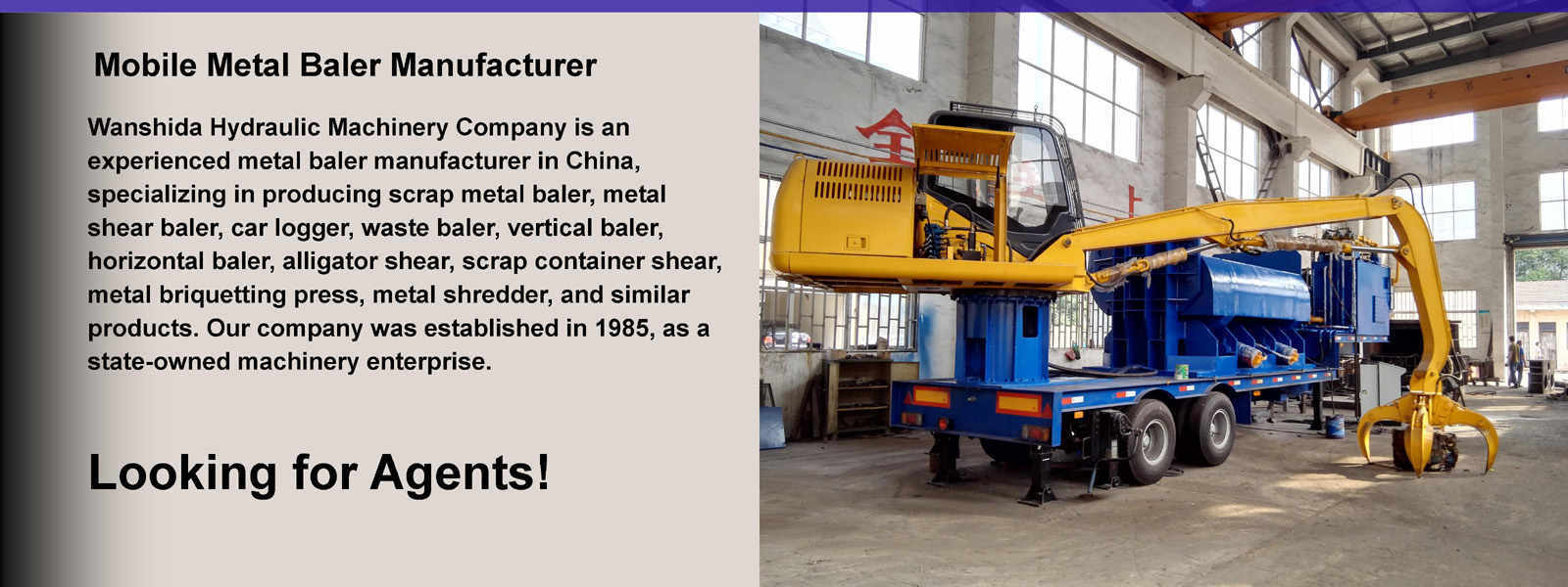 quality Scrap Metal Baler factory
