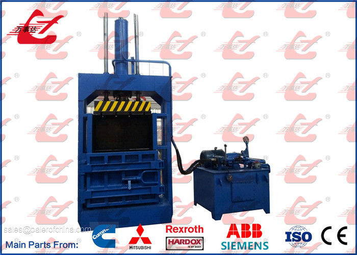Small Cardboard Compactor Machine , Portable Cardboard Baler Machine