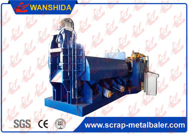 Stationary Waste Metal Scrap Baler Logger For Metal Smelting Factory