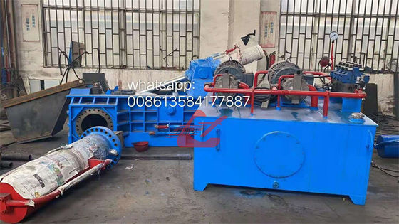 Powerful Force Push out Hydraulic Scrap Tyre Wire steel Baler Machine Full Automatic Control