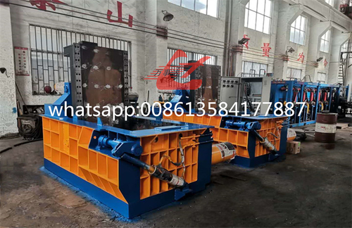 Latest company case about Four Units Y83-160 Metal Balers ship to Africa