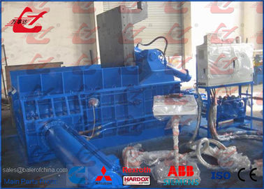 Buy Aluminum Brass Steel Baling Press Machine , PLC Control Scrap Metal Recycling Machine online manufacture