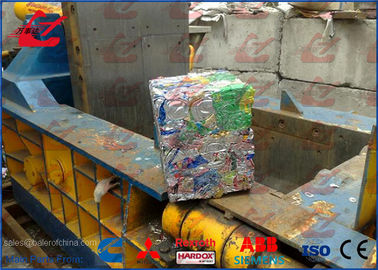 Buy Beverage Cans Metal Scrap Baling Machine Metal Shavings Compactor With Siemens Motor online manufacture