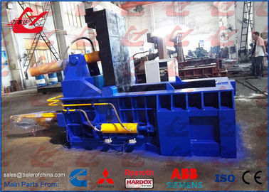 Buy Hydraulic Aluminum UBC Cans Compactor Metal Scrap Baling Machine 250 X 250mm Bale Size online manufacture