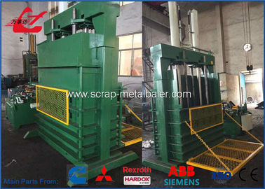 Buy Multi - Function Vertical Tire Baler Machine , 18.5kW Tire Baling Machine online manufacture