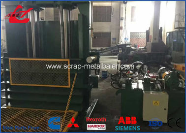 Buy Two Ram Waste Tie Baler Vertical Baling Machine 150 Tons Press Force online manufacture