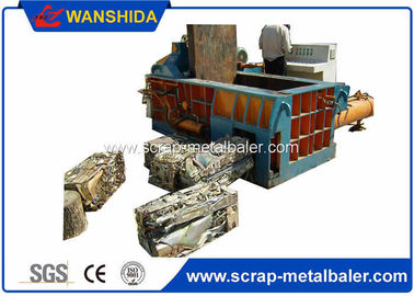 Buy 5 ton / h Capacity Industrial Scrap Metal Baler Compactor For Waste Aluminum Copper Steel online manufacture