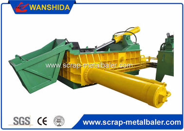 Buy Customized PLC Control Hydraulic Metal Baler Machine Round Packing Block Or Square Bale online manufacture