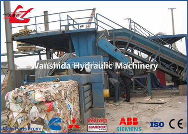 Buy Y82/W-125 Plastic Bottle Baler Machine 6-8t/H Output Capacity Manual Tie online manufacture