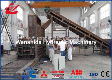 Buy Horizontal Waste Paper Compactor Machine Automatic Belting Feeding Conveyor Y82W-125A online manufacture