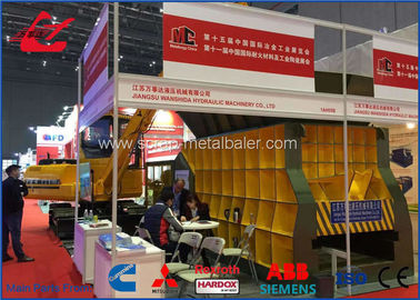 Buy Automatic Hydraulic Scrap Metal Shear Horizontal Metal Shear With Mitsubishi / Siemens PLC online manufacture