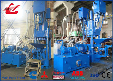 Buy 630 Ton Aluminum Metal Chip Briquetter , Briquette Making Machine For Sawdust Metal online manufacture