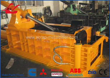 Buy 18.5kW Scrap Metal Baler Press for Scrap Aluminum Tin Cans 600 x 240mm online manufacture