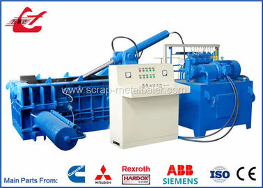 Buy Aluminum Wires Scrap Metal Baler Machine For Steel Plants Recycling Companies online manufacture