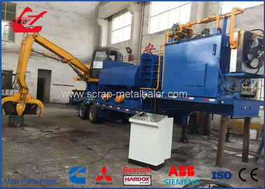 Buy Portable Metal Scrap Baling Machine For Waste Car Bodies Automatic Feeding / Discharging online manufacture