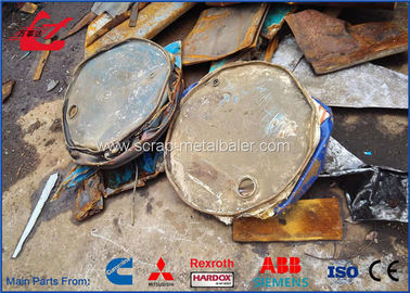 Buy Hydraulic Metal Drum Compactor Baler 790 X 790 X 1060mm Compress Box Size online manufacture