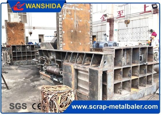 Buy Hydraulic Scrap Baler with 60KW Total Power 6900x4500x3250mm Dimension and 21000kg Weight for Efficient Scrap Metal Baling online manufacture