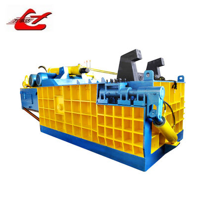 Buy Scrap Metal Baler with 2.0*1.5*1.0m Material Box 2800X1600X1800 Mm Machine Size and 11-90KW Total Power for Efficient Scrap Processing online manufacture