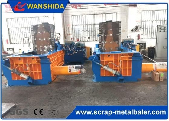 Buy Compact Hydraulic Metal Baler for Aluminum and Copper Scrap, 160 Ton Force with Air Oil Cooler online manufacture