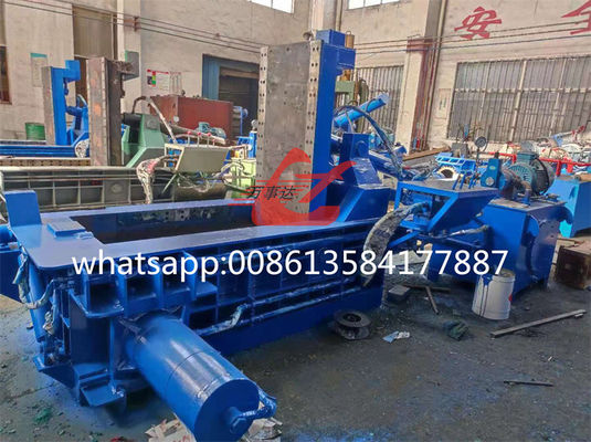 Buy WANSHIDA Scrap Metal Baler Aluminum Baling Press Compactor Machine Max. 3mm Thickness 1200-1500KG/H online manufacture