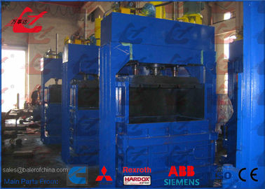 High Performance Cardboard Baling Machines , Vertical Balers For Cardboard