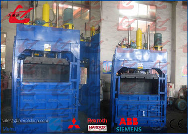 Industrial Cardboard Compactor Machine , High Density Cardboard Box Baler