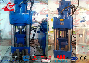 Cast Iron Sawdust Briquette Machine , Metal Briquetting Press Machine PLC Control Y83-3150