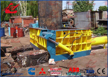 30kW Motor Hydraulic Metal Scrap Baling Press Machine Mitsubishi PLC Controlled