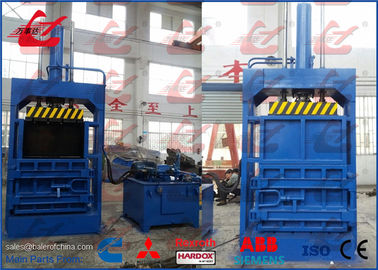 Newspaper Baler Paper Scrap Machine , Waste Paper Recycling Machine Safe Control