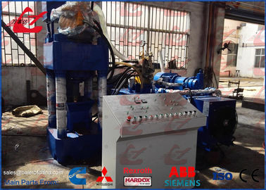 High Capacity Metal Chip Briquetting Press Machine , Aluminium Briquetting Machine 7500KG Weight