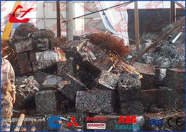 Y83-100 Hydraulic Scrap Metal Baler for metal shavings Bale 1000KG/h