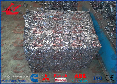 100 Ton Hydraulic Copper Wire Scrap Baling Press Machine 200 × 200mm Bale Size