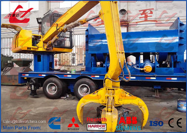 Popular Hydraulic Car Logger Baler Mobile Type Equipped with Grab