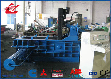 18.5 Kw Automatic Baling Machine Side Push Out 300x300 Bale Size For Aluminum Scrap