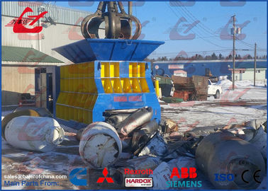 Automatic Scrap Metal Recycling Machine Propane Tank Big Mouth Horizontal Shear