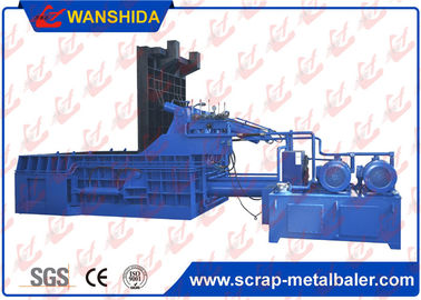 Recycling 250Ton Scrap Metal Baler , Metal Hydraulic Baler Press Machine