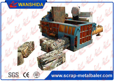 High Capacity Hydraulic Scrap Metal Baler With Mitsubishi PLC Automatic Control