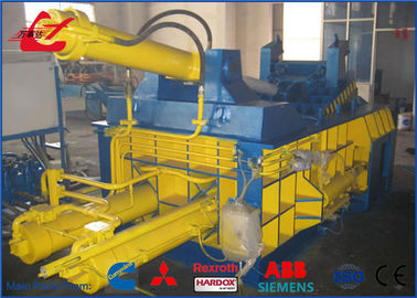 Light Weight Scrap Steel Baler , 200 Ton Press Force Aluminum Baler For Recycling Company