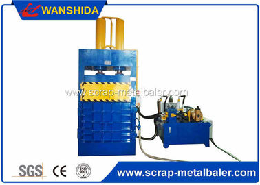 Newspaper Baler Paper Scrap Machine , Waste Paper Recycling Machine Safe Control