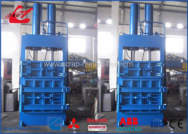 Automatic Plastic Bottle Compactor Machine , 15kW Motor Pet Bottle Pressing Machine Y82-35