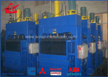 Large Capacity Waste Paper Baler Machine For Cardboard 60 - 120kg Bale Weight
