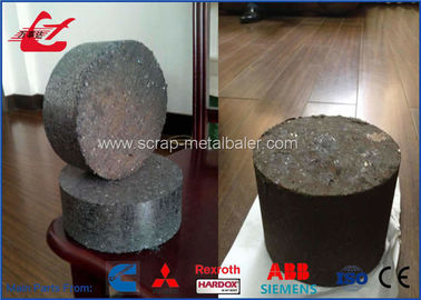 Heavy Duty Scrap Metal Briquetting Machines For Aluminum Copper Chips Sawdust WANSHIDA