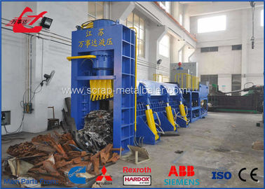 Heavy Duty Huge Horizontal Hydraulic Scrap Metal Recycling Machine For Steel Plant