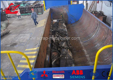 Waste Car Shell Shear Baler Equipment For Car Reyccling Yards , Customize Press Room