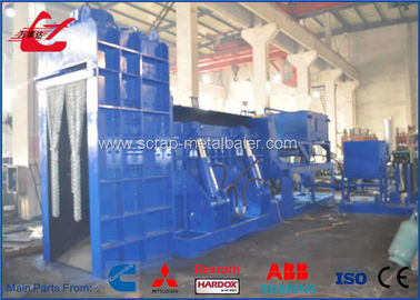 Customized Bale Size Hydraulic Metal Shear Baler Machine With Air Cooling System WANSHIDA