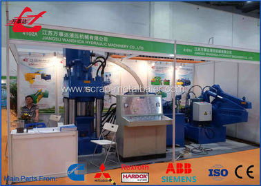 Cast Iron Hydraulic Briquette Press Machine , Safe & Reliable Briquette Manufacturing Machine Y83-2500