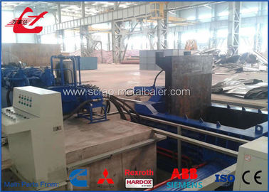 WANSHIDA 250Ton Scrap Metal Compactor Aluminum profiles Baler Press Machine Hand valve control