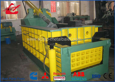 Copper Wire Scrap Metal Baler Waste Equipment Bale Front Out CE Certificate