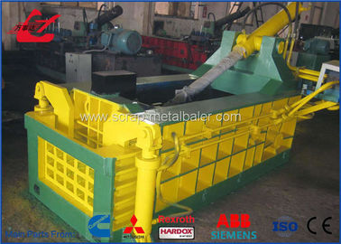 18.5kW Hydraulic Bailer Machine For Light Scrap Metal Front Out Discharging