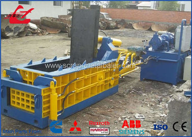 Front Out Discharging Scrap Metal Baler Waste Steel Profiles Baling Press Compactor